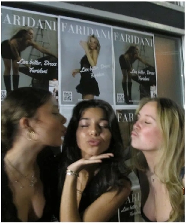 Friends at a Faridani launch event